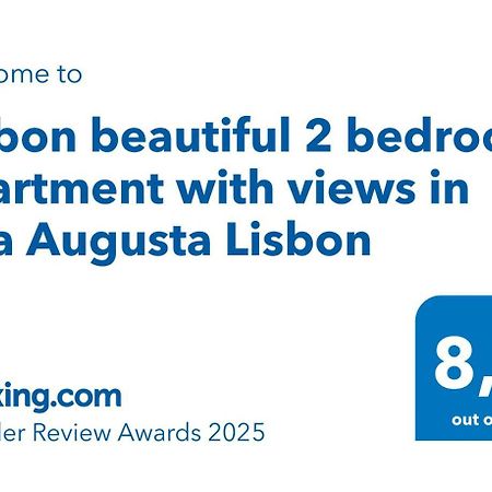 Lisbon Beautiful 2 Bedroom Apartment With Views In Rua Augusta Lisboa Extérieur photo